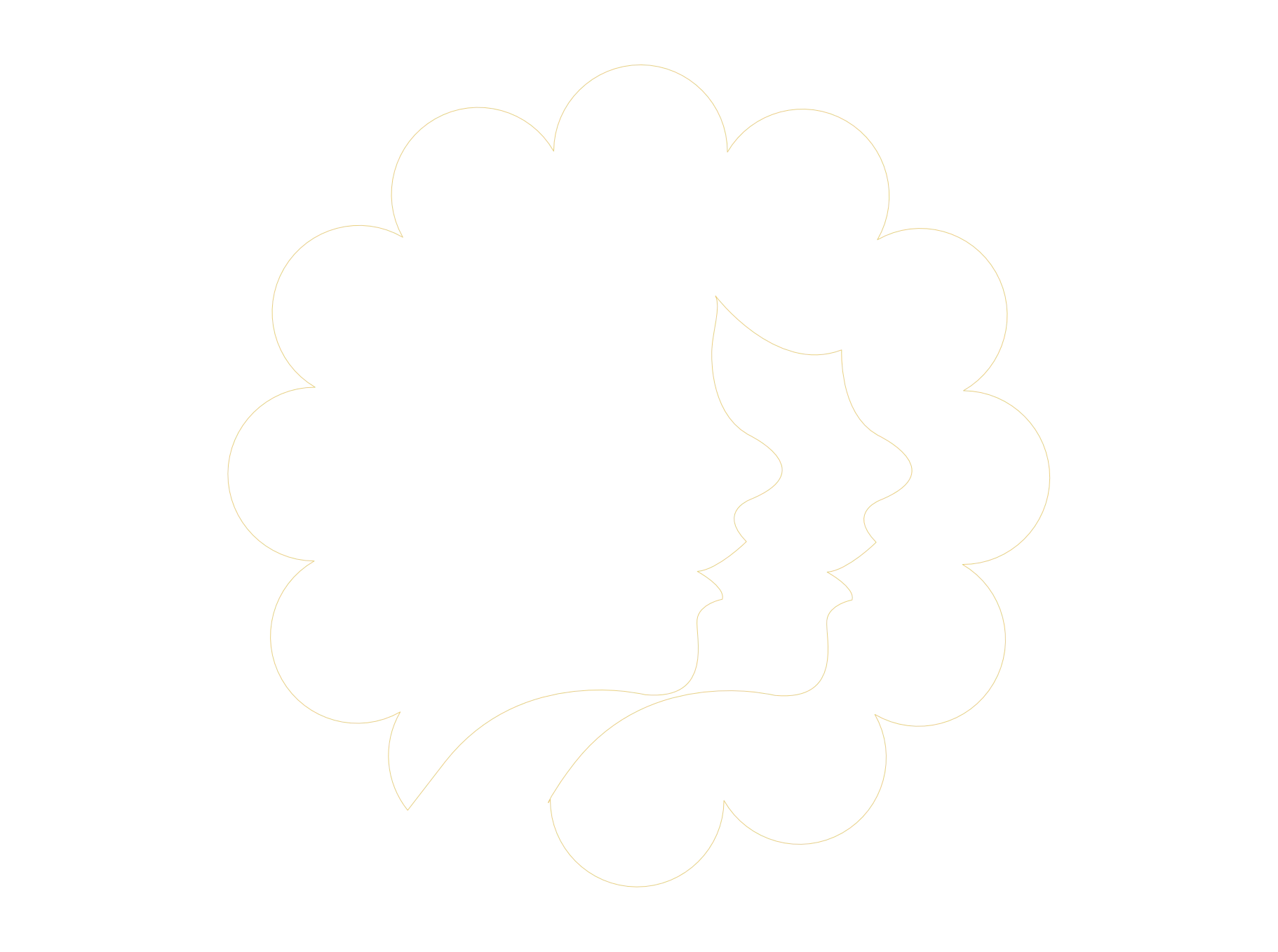 Sisters Home Cleaning Icon Outline
